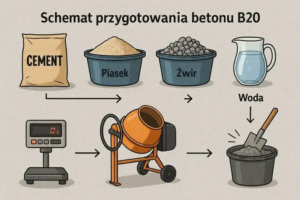 Proporcje betonu na działce - jak zrobić trwałą mieszankę?